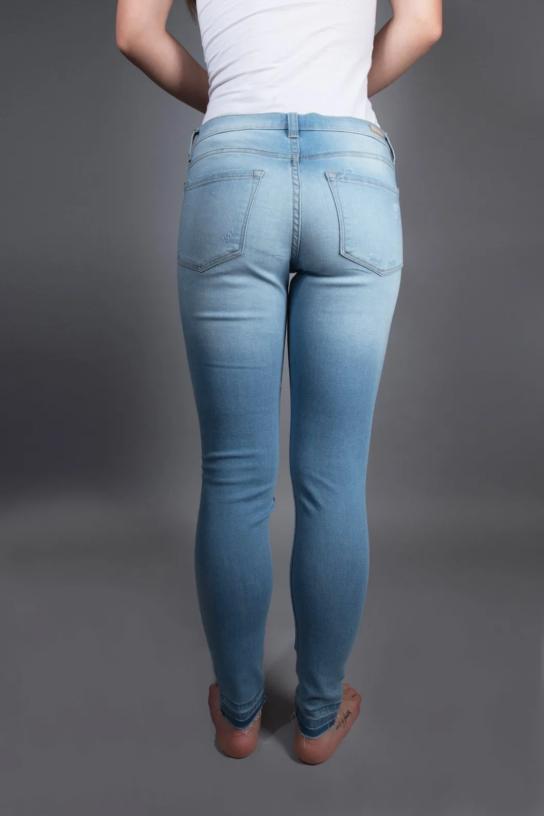 Sneak Peek Jeans ~ Light Wash