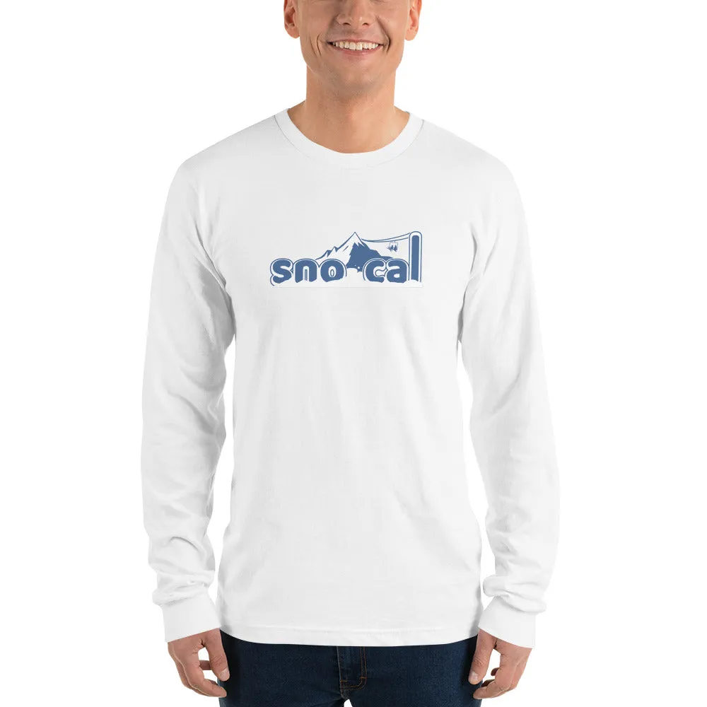 Sno Cal™ Mountain White Long sleeve t-shirt