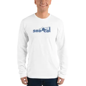 Sno Cal™ Mountain White Long sleeve t-shirt