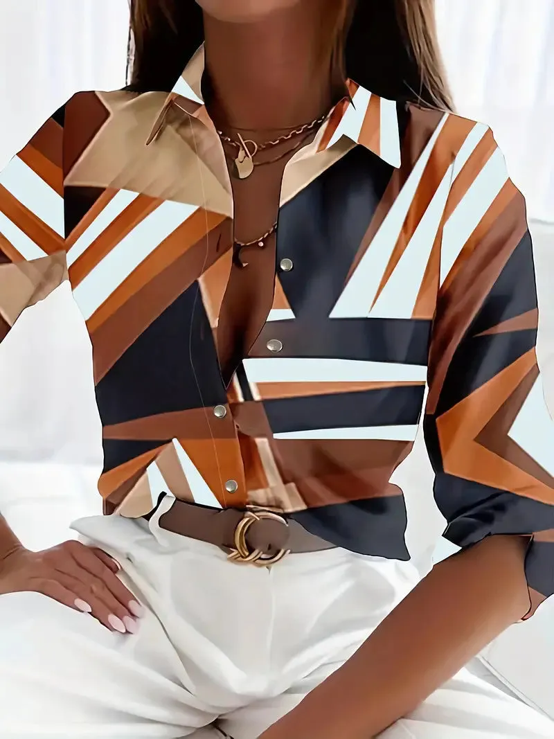 Spring Casual Long-Sleeve Shirt: Lavi