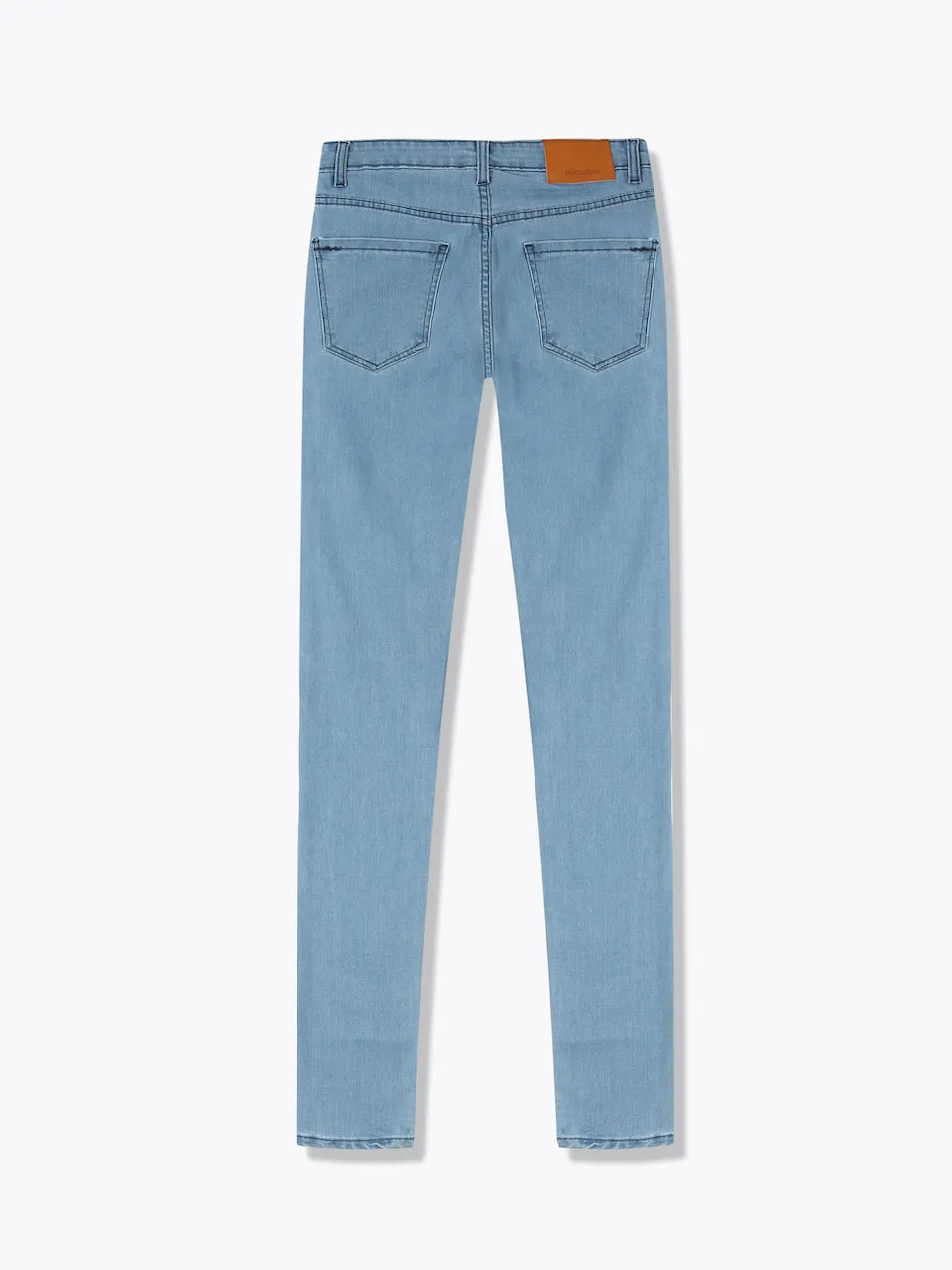 Stacked Denim-Light Wash