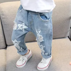 Star Print Jeans