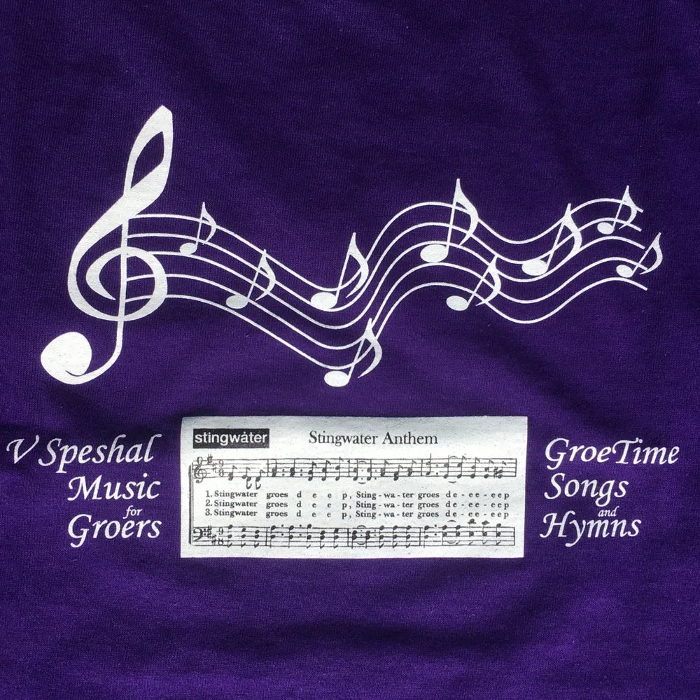 Stingwater Anthem T-Shirt Purple