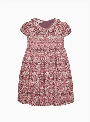 Strawberry Thief Smocked Dress