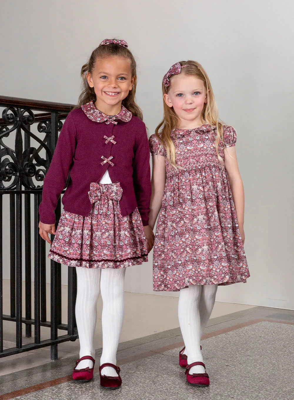 Strawberry Thief Smocked Dress