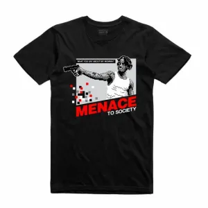 Streetwear on Demand 8 BIT MENACE TEE BLACK