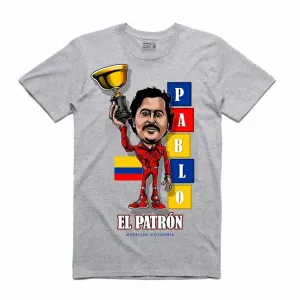 Streetwear on Demand CARICATURE PABLO TEE WHITE