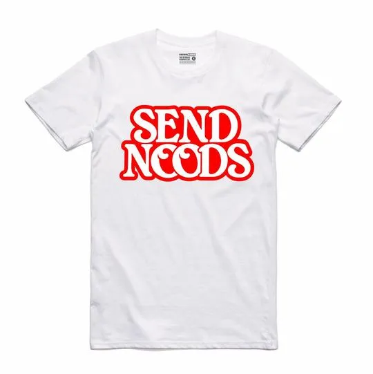 Streetwear on Demand CULTURE SEND NOODS TEE WHITE