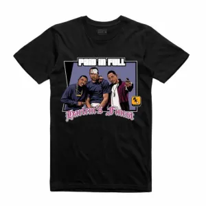 Streetwear on Demand GTA PAID IN FULL TEE BLACK