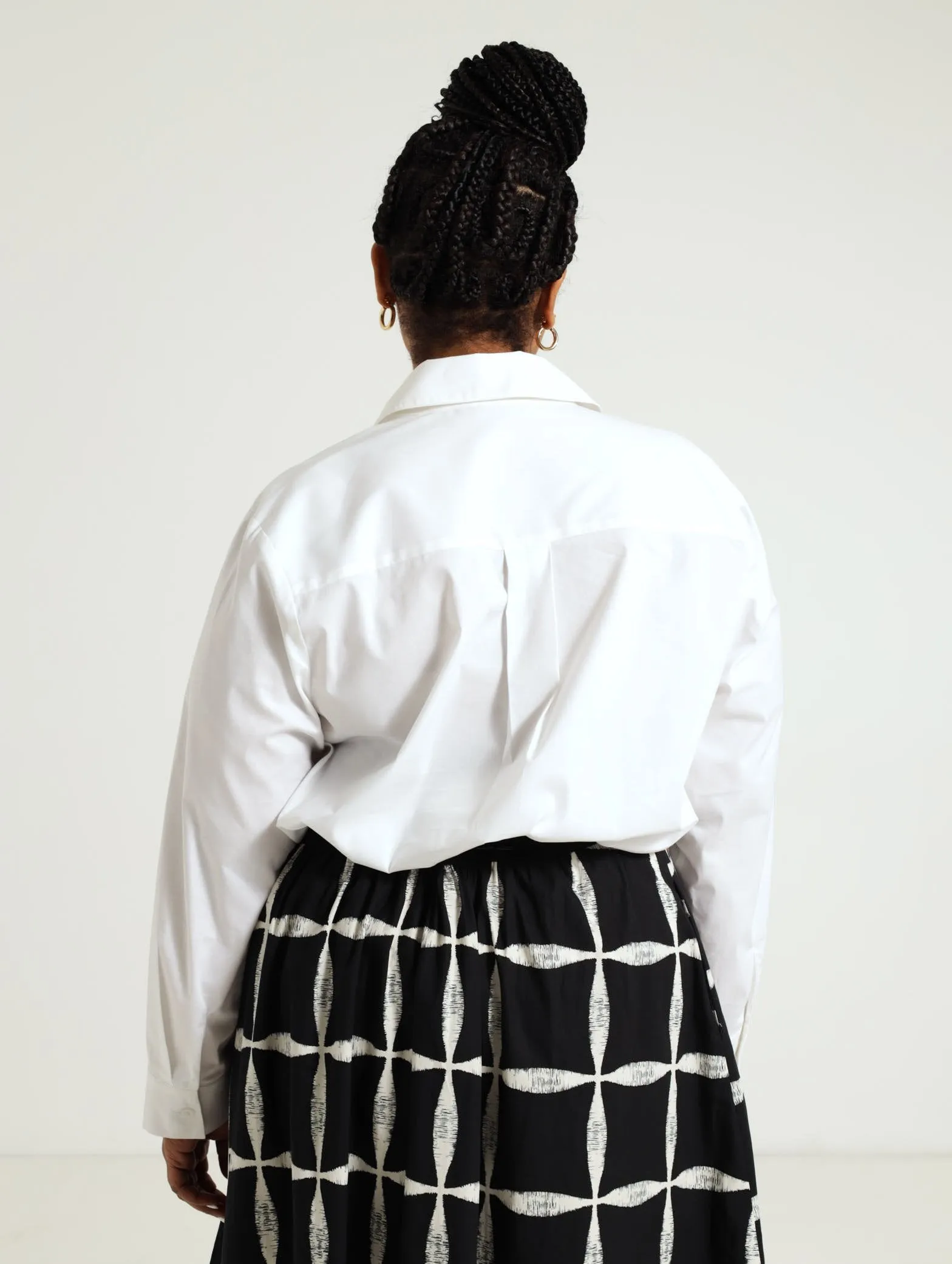Structured Shirt - White