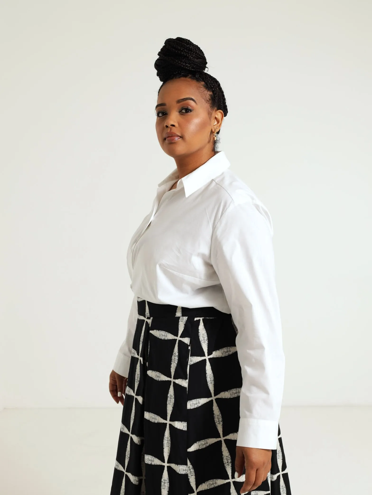 Structured Shirt - White