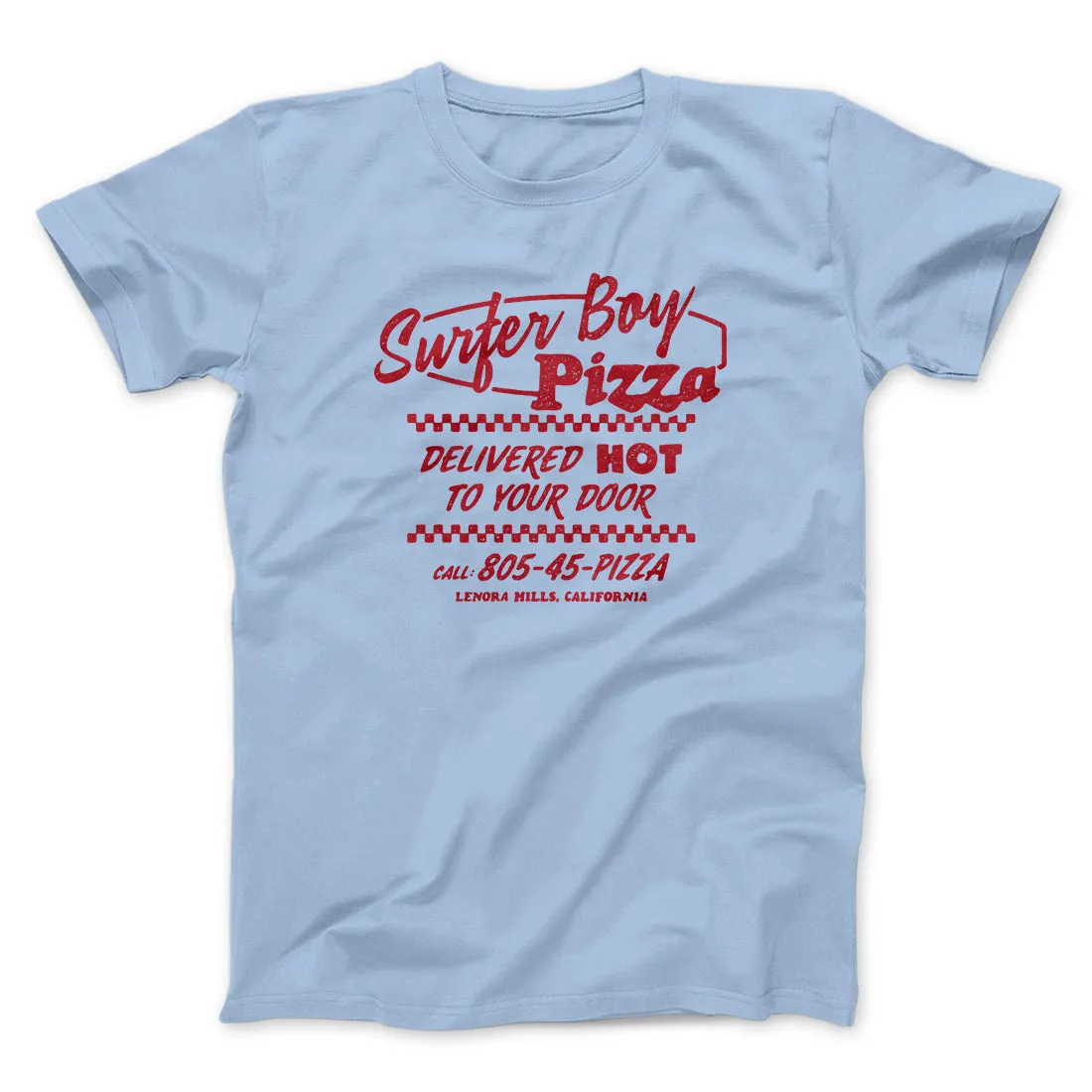 Surfer Boy Pizza Men/Unisex T-Shirt
