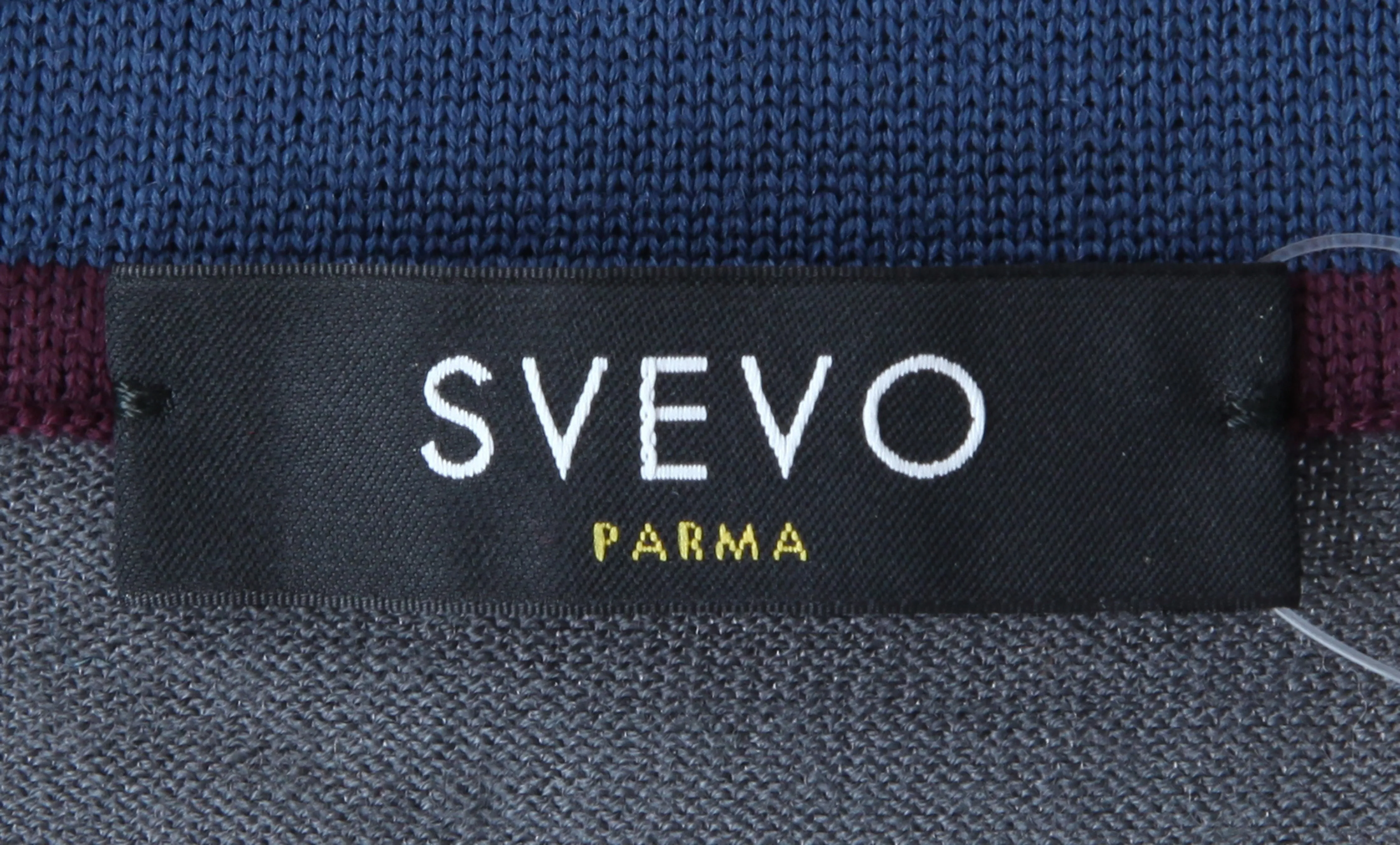 Svevo Parma Gray 1/4 Zip Polo Sweater