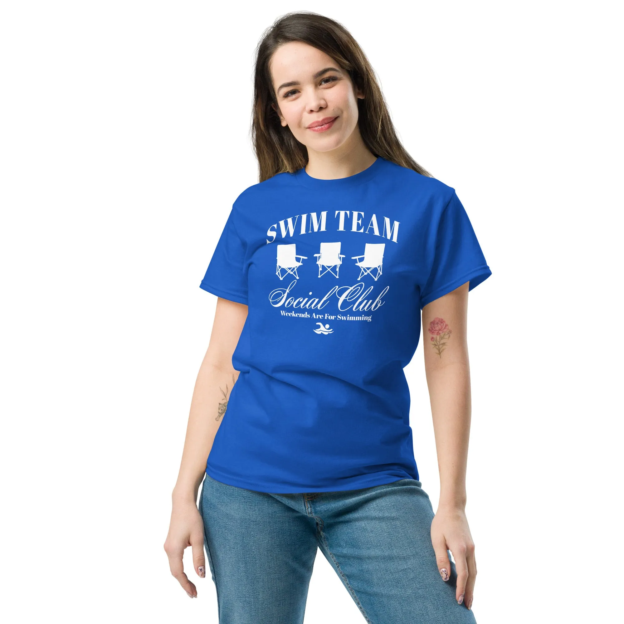 Swim Team Social Club Staple Unisex T-Shirt