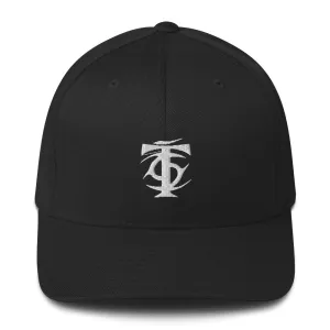 T Nation Structured Flexfit Cap - White Logo