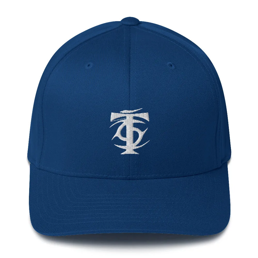 T Nation Structured Flexfit Cap - White Logo