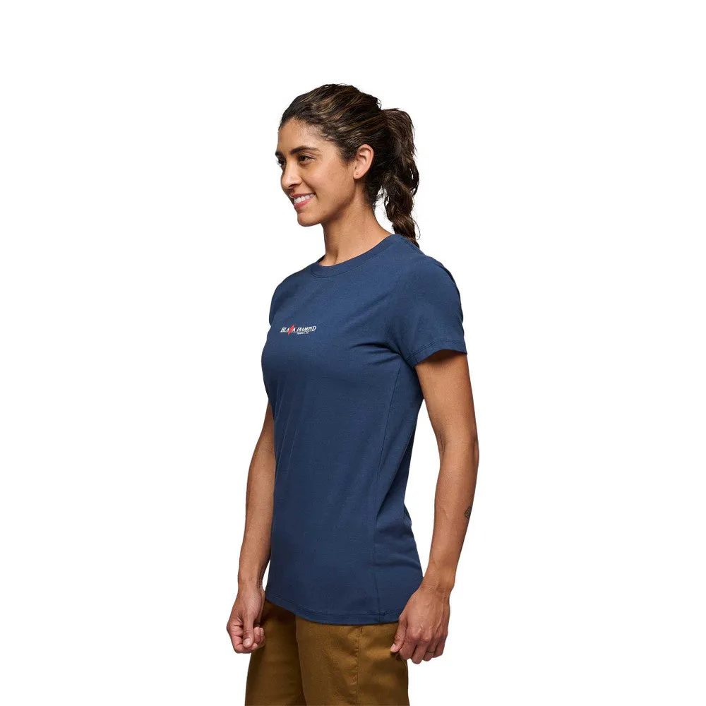T-Shirt Black Diamond Heritage Wordmark Femmes