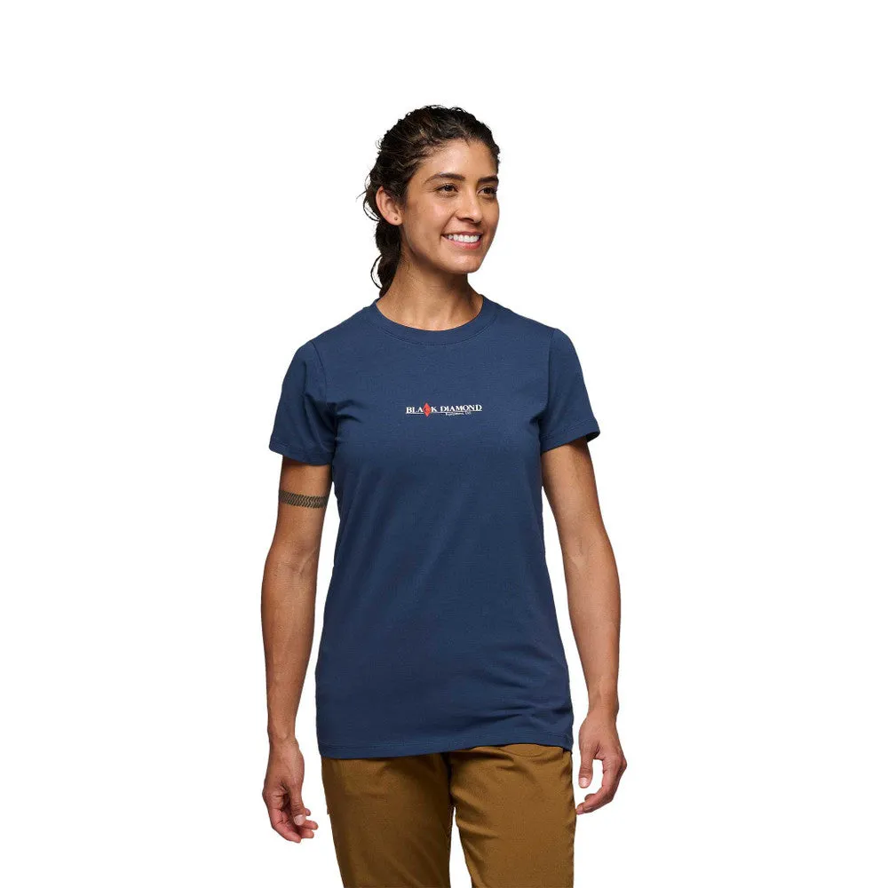 T-Shirt Black Diamond Heritage Wordmark Femmes