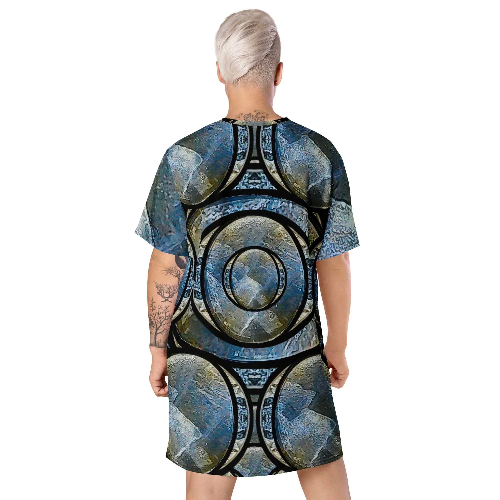 T-Shirt Tunic (Muliebris/Virilis)(Opal Skies Cantus Primus "Lūminōsitās") RJSTHs2024 RJS