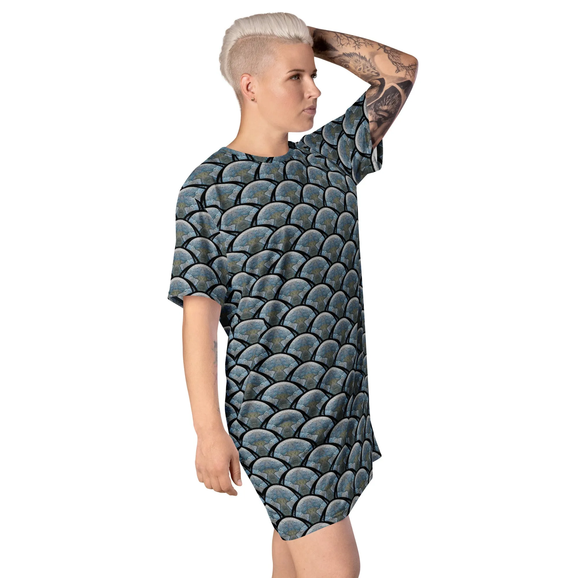 T-Shirt Tunic (Muliebris/Virilis)(Opal Skies Cantus Primus "Lūminōsitās") RJSTHs2024 RJS