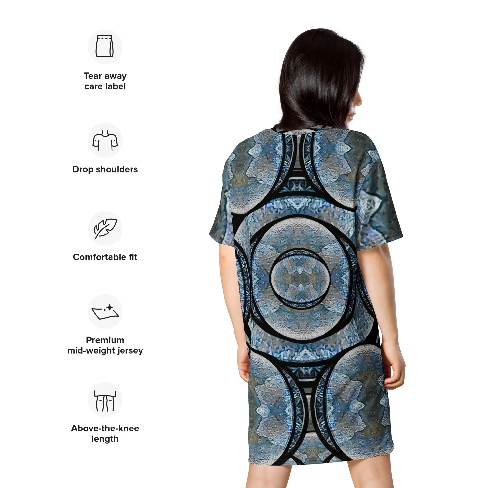 T-Shirt Tunic (Muliebris/Virilis)(Opal Skies Cantus Primus "Lūminōsitās") RJSTHs2024 RJS