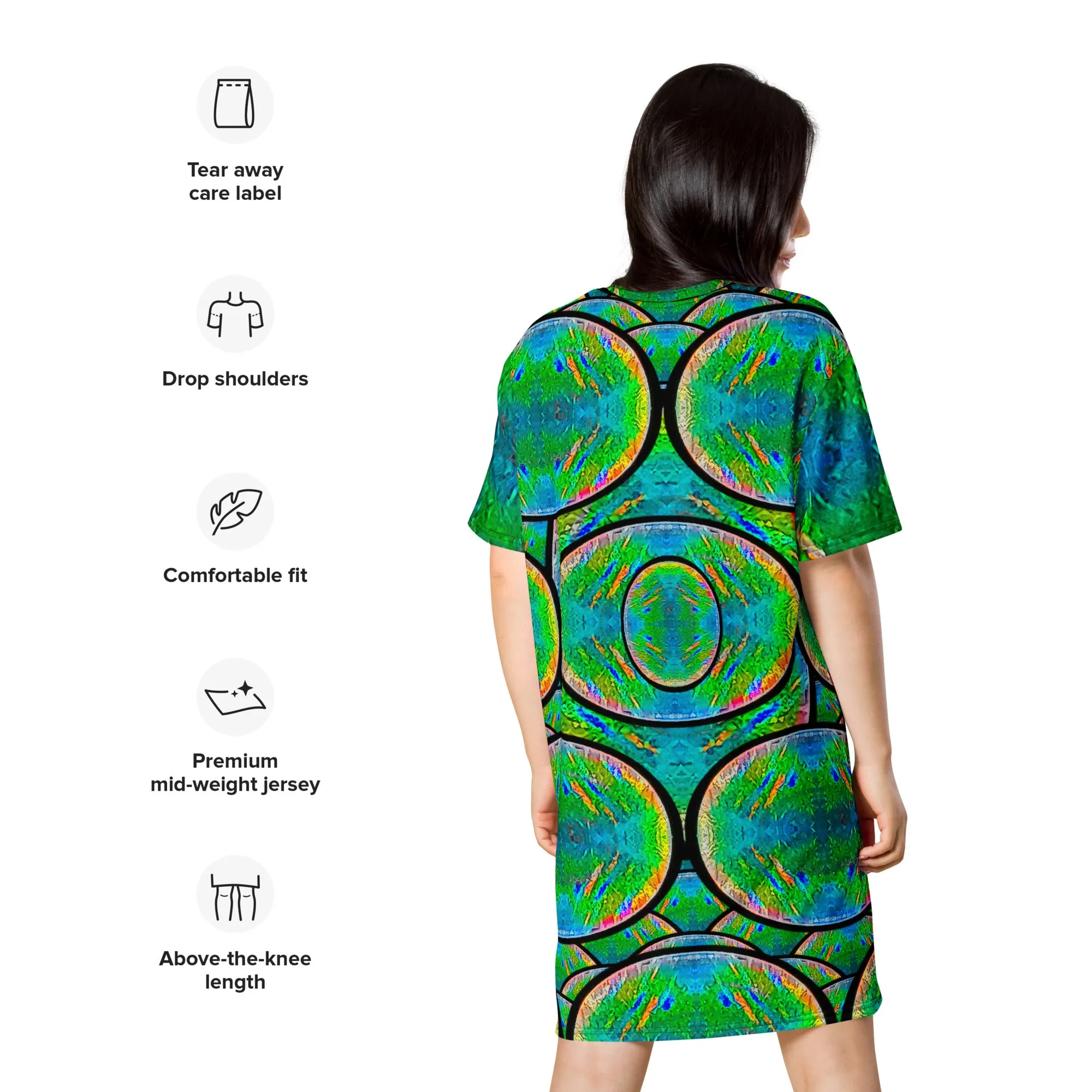 T-Shirt Tunic (Muliebris/Virilis)(Opal Skies Cantus Primus) RJSTHs2024 RJS