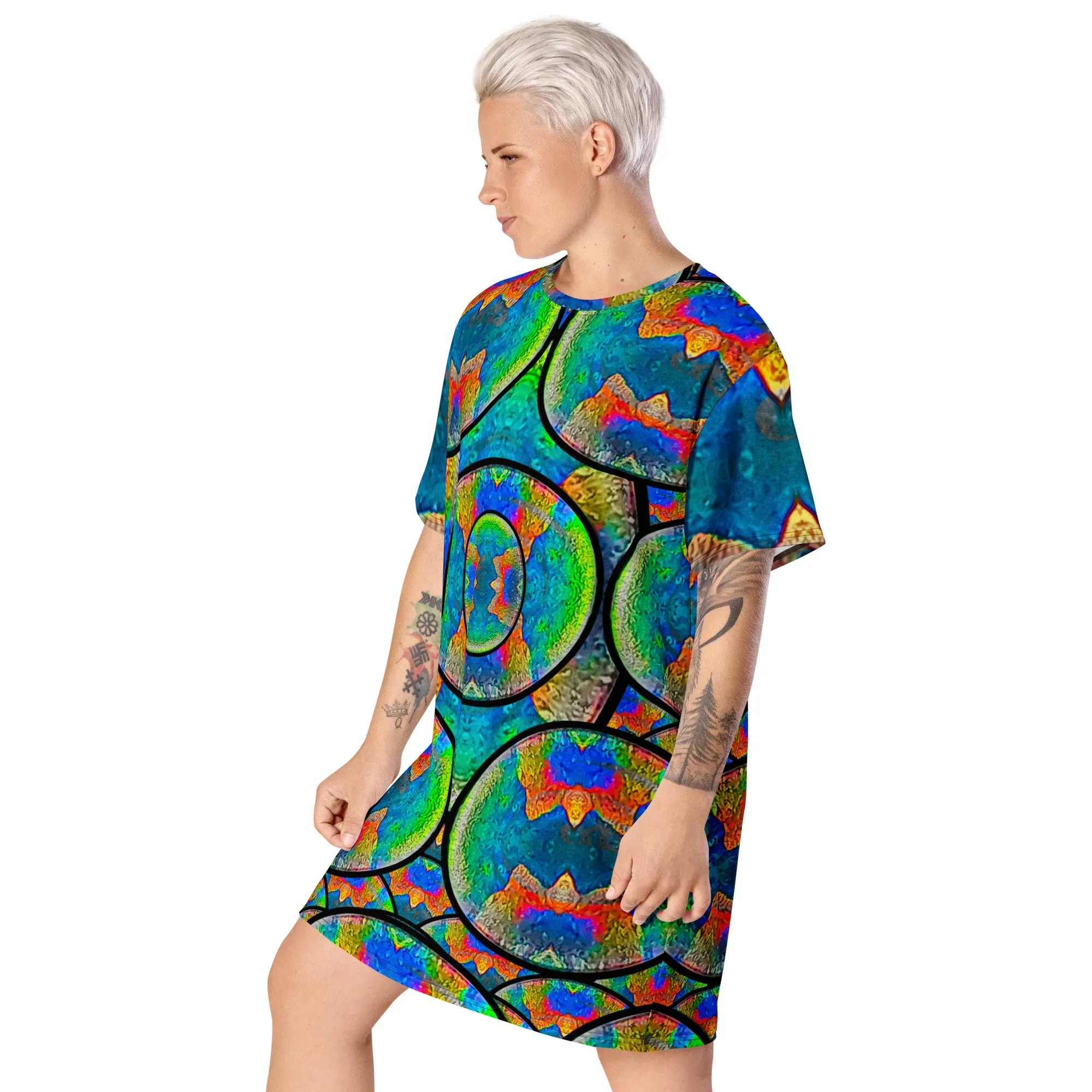 T-Shirt Tunic (Muliebris/Virilis)(Opal Skies Cantus Primus) RJSTHs2024 RJS