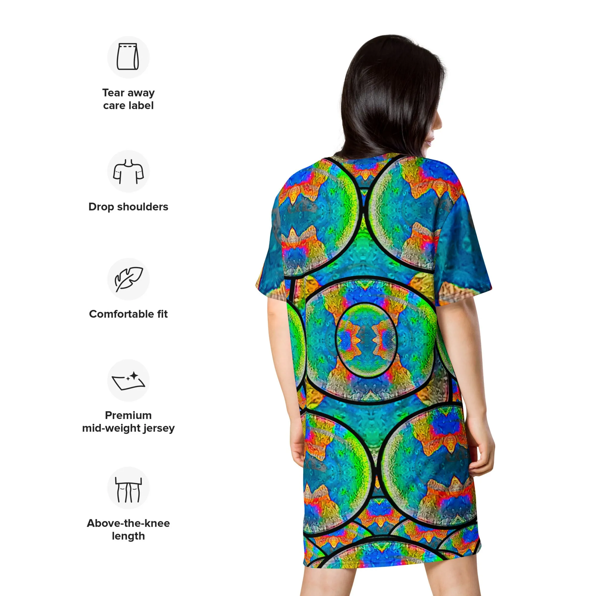 T-Shirt Tunic (Muliebris/Virilis)(Opal Skies Cantus Primus) RJSTHs2024 RJS