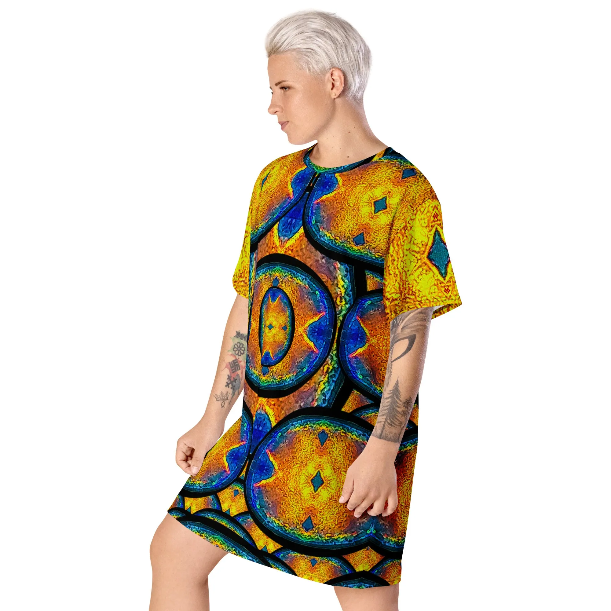 T-Shirt Tunic (Muliebris/Virilis)(Opal Skies Cantus Primus) RJSTHs2024 RJS