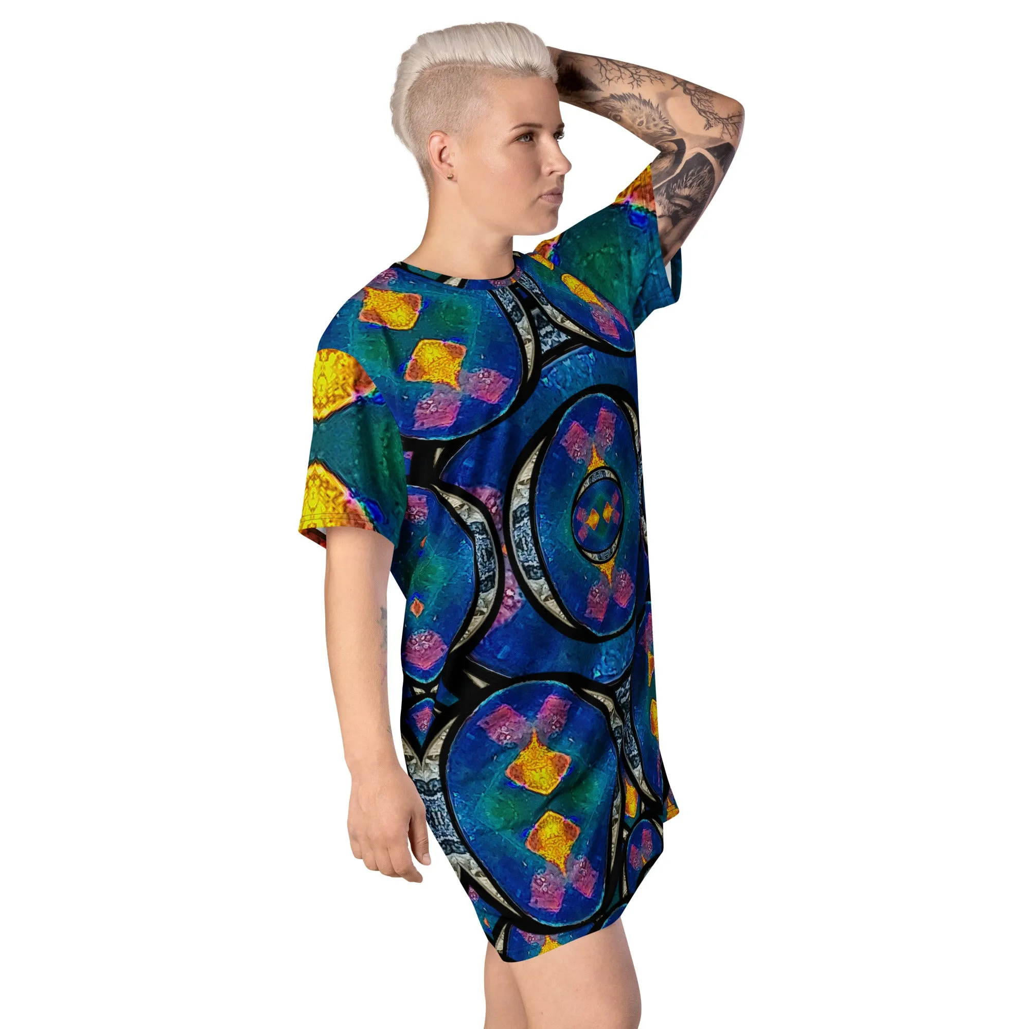 T-Shirt Tunic (Muliebris/Virilis)(Opal Skies Cantus Primus) RJSTHs2024 RJS
