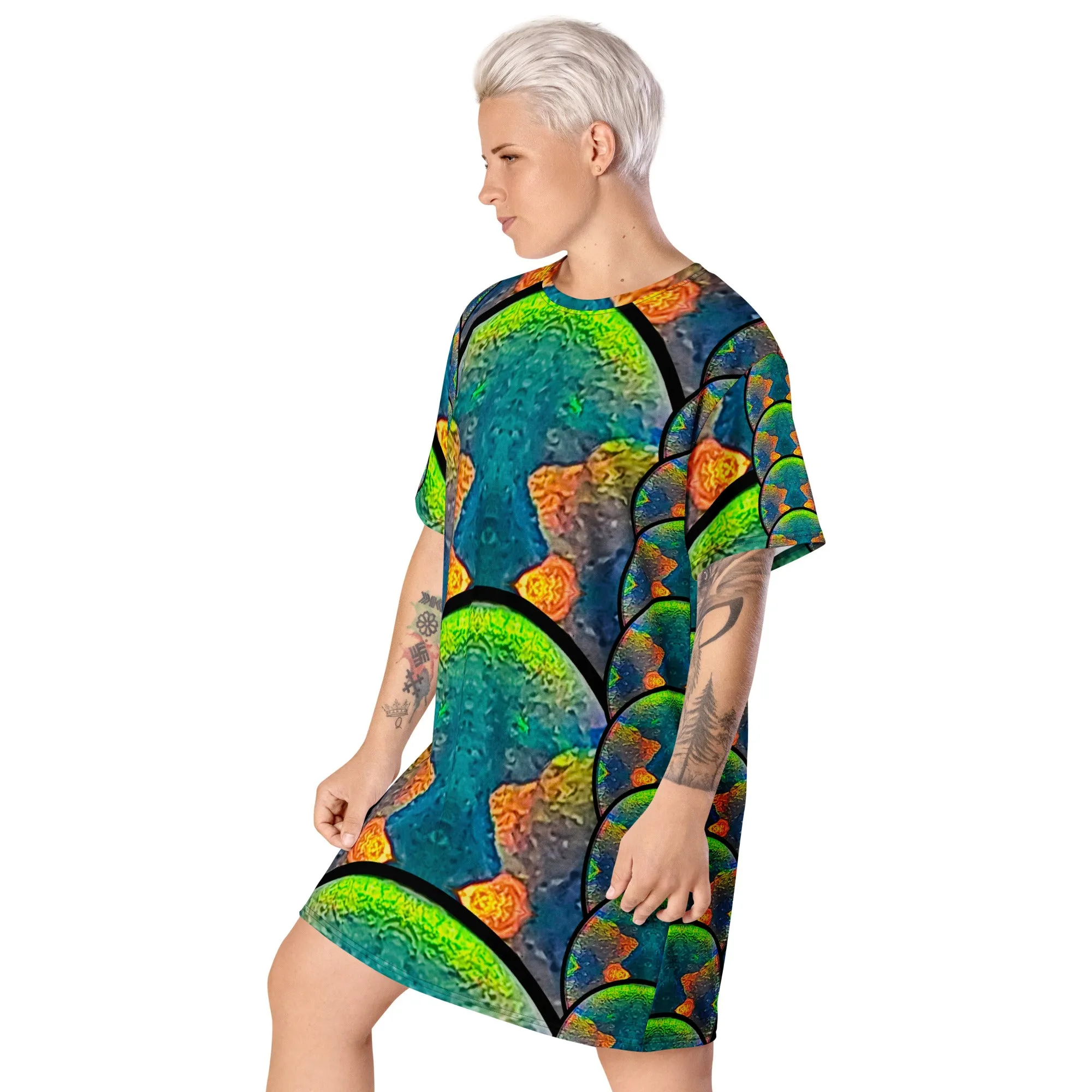 T-Shirt Tunic (Muliebris/Virilis)(Opal Skies Cantus Primus) RJSTHs2024 RJS