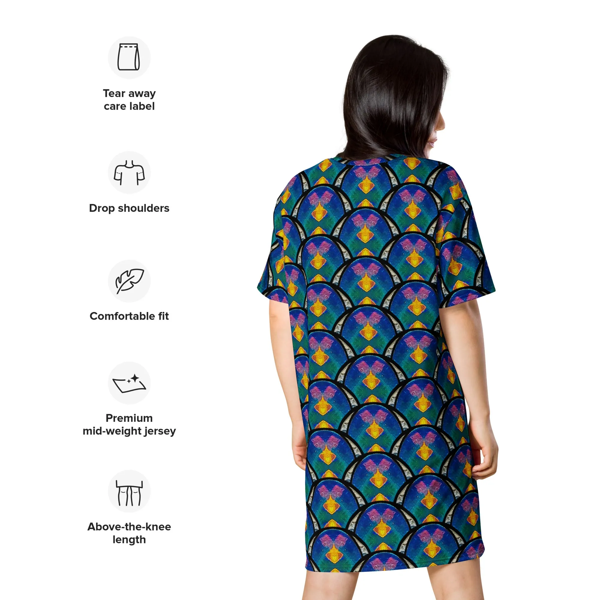 T-Shirt Tunic (Muliebris/Virilis)(Opal Skies Cantus Primus) RJSTHs2024 RJS