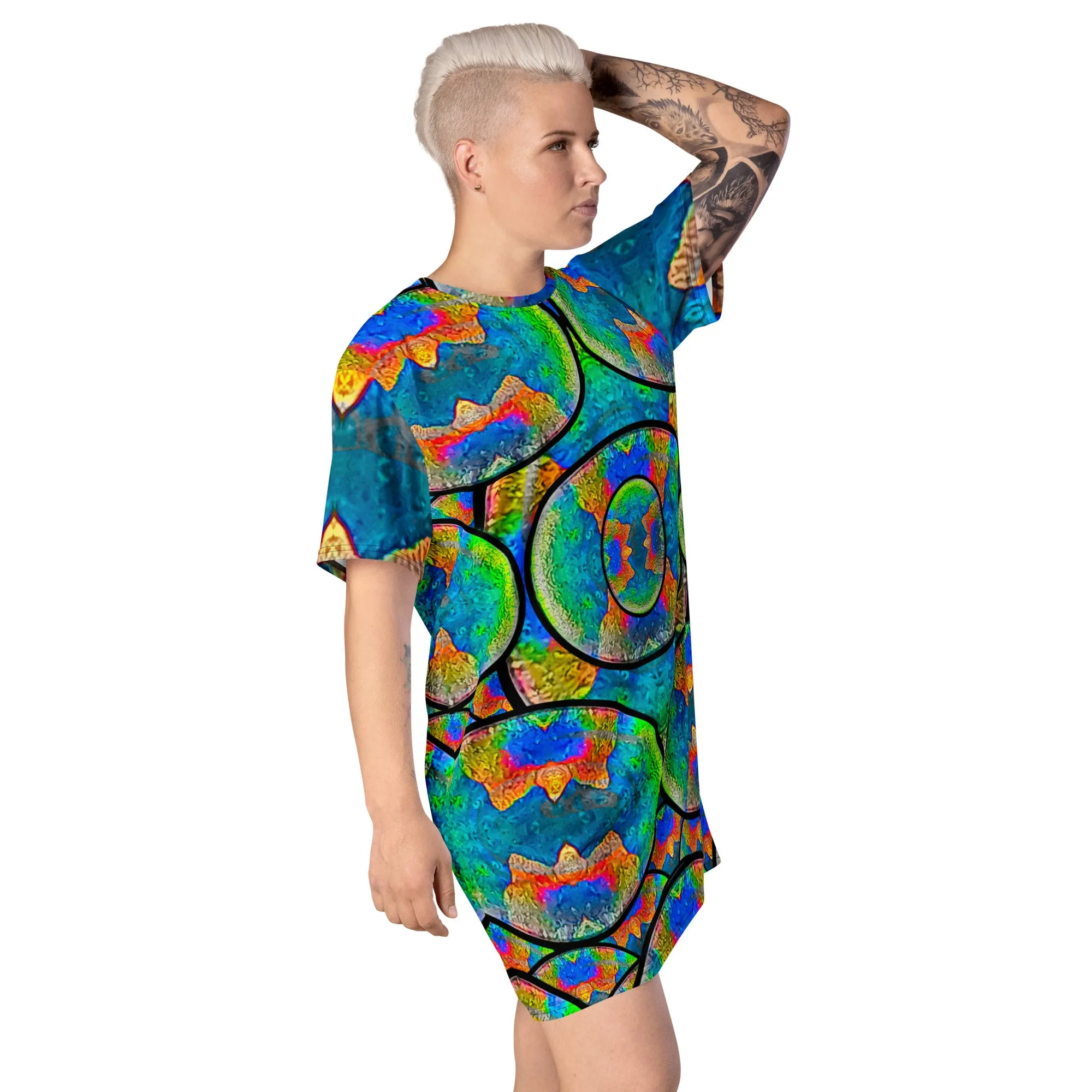 T-Shirt Tunic (Muliebris/Virilis)(Opal Skies Cantus Primus) RJSTHs2024 RJS