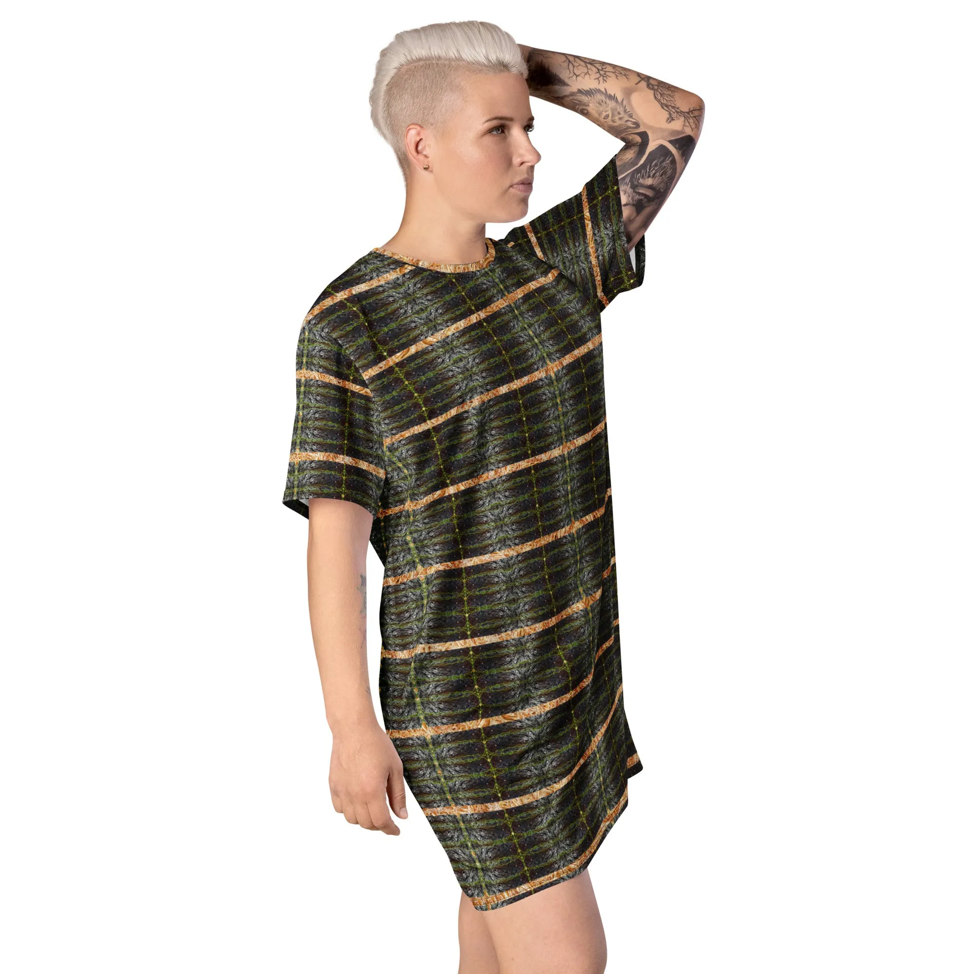 T-Shirt Tunic (Muliebris/Virilis)(Rind#1 Tree Link Ouroboros Smith Fabric) RJSTHs2024 RJS
