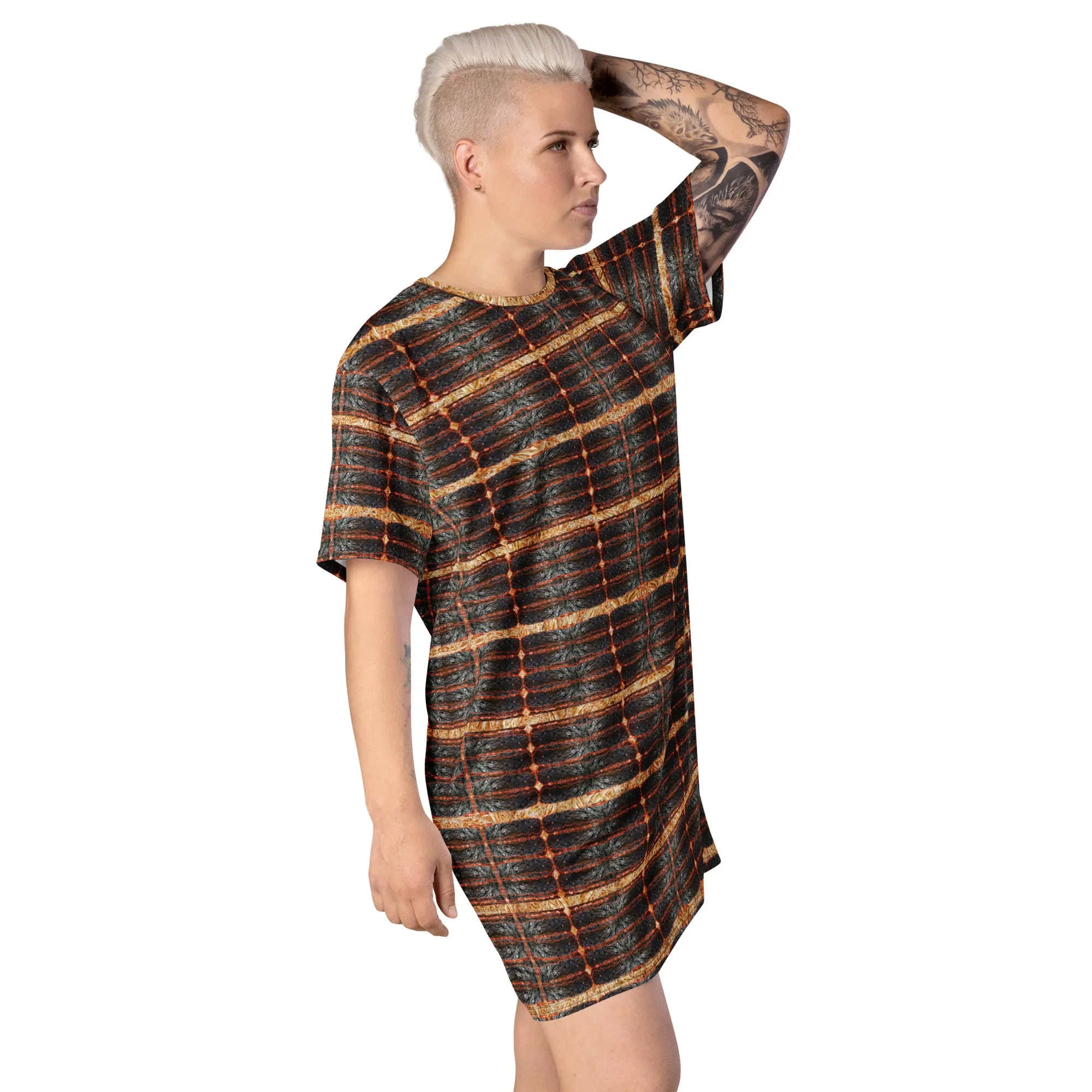 T-Shirt Tunic (Muliebris/Virilis)(Rind#6 Tree Link Ouroboros Smith Fabric) RJSTHs2024 RJS