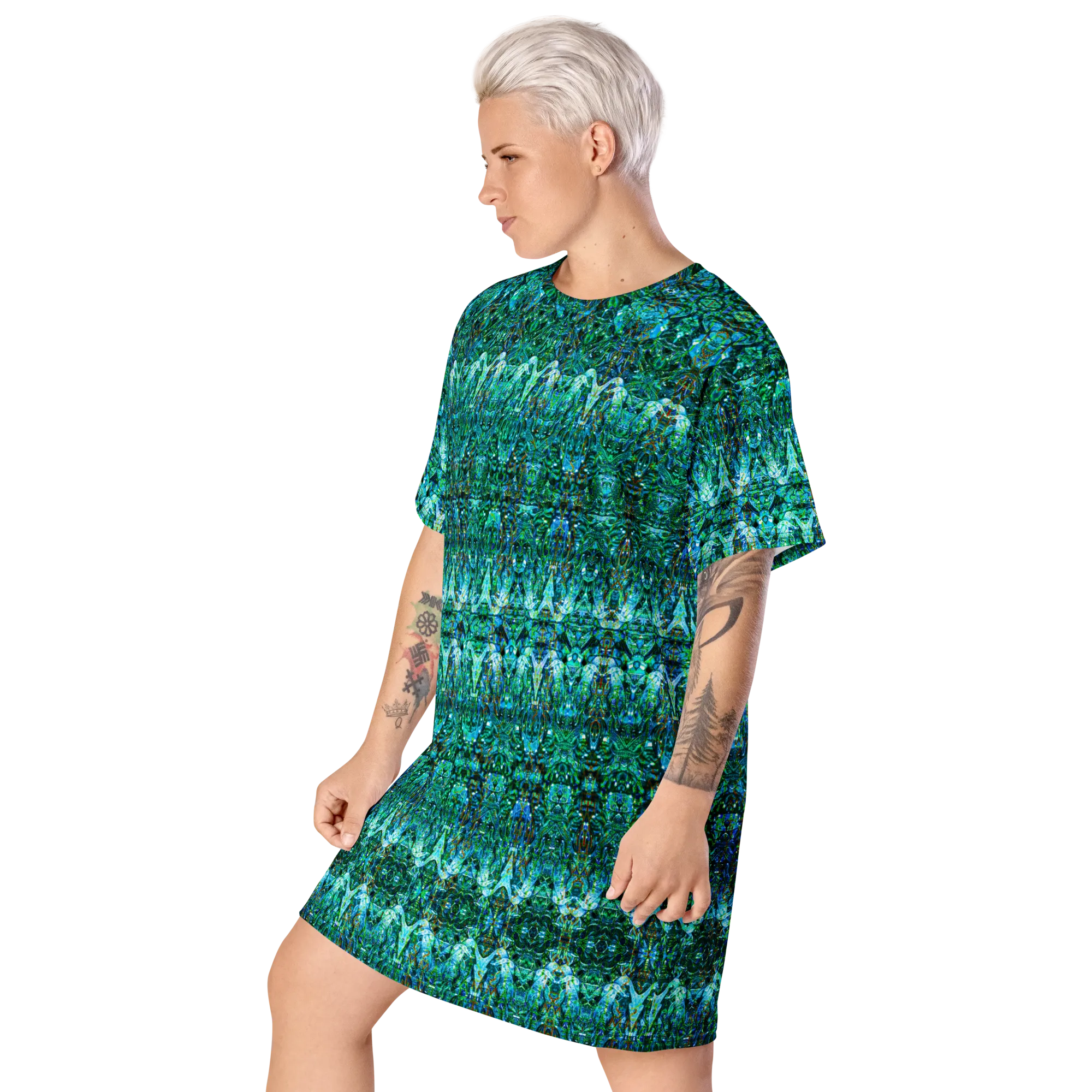 T-Shirt Tunic (Muliebris/Virilis)(Samhain Dream Thaw 12 of 15 Duodecim ex Quindecim & Blue Logo) RJSTHW2024 RJS