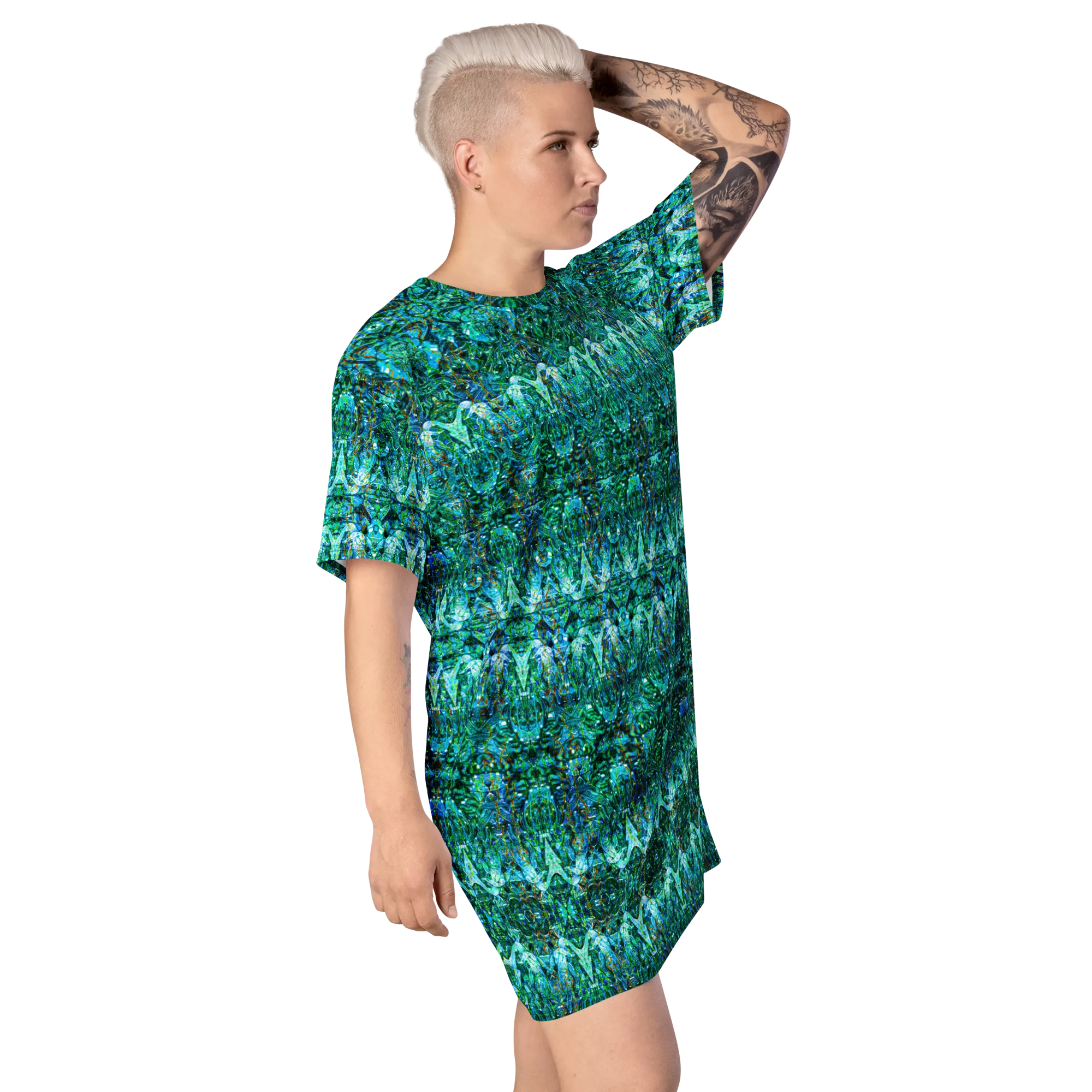 T-Shirt Tunic (Muliebris/Virilis)(Samhain Dream Thaw 12 of 15 Duodecim ex Quindecim & Blue Logo) RJSTHW2024 RJS