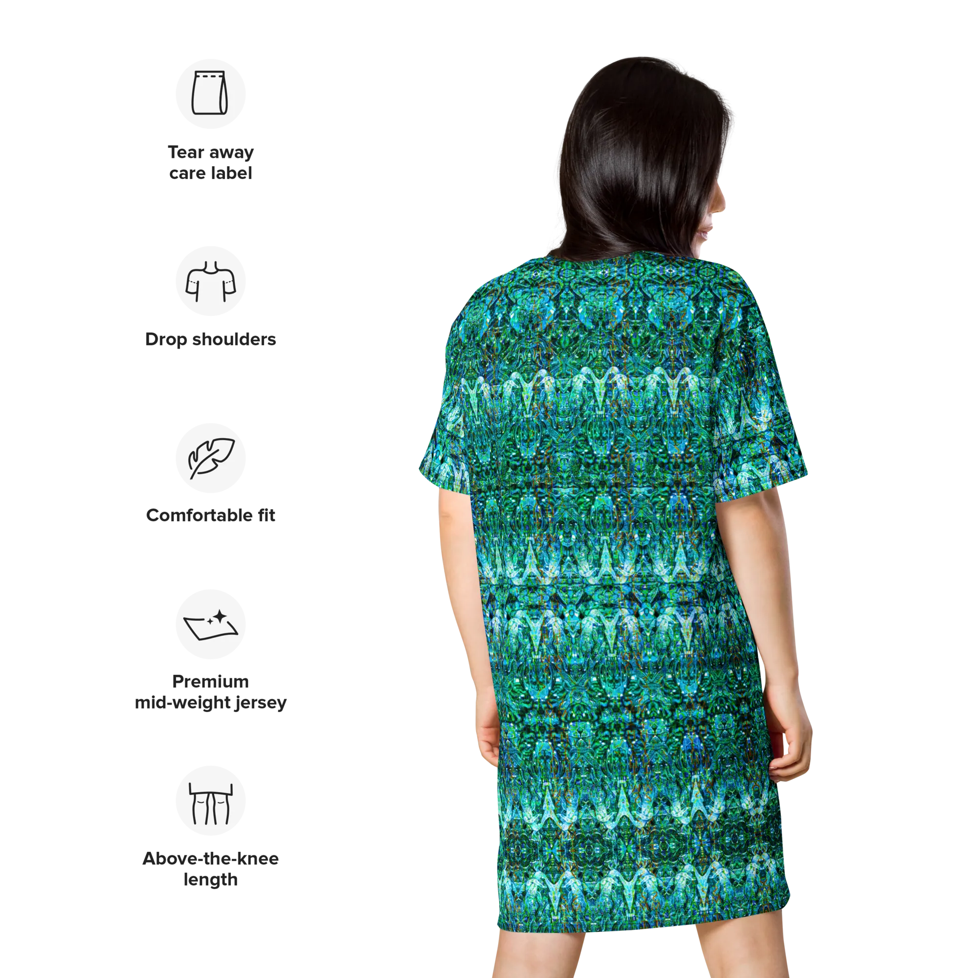 T-Shirt Tunic (Muliebris/Virilis)(Samhain Dream Thaw 12 of 15 Duodecim ex Quindecim & Blue Logo) RJSTHW2024 RJS