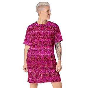 T-Shirt Tunic (Muliebris/Virilis)(Samhain Dream Thaw 13 of 15 Tredecim ex Quindecim & Pink Logo) RJSTHW2024 RJS