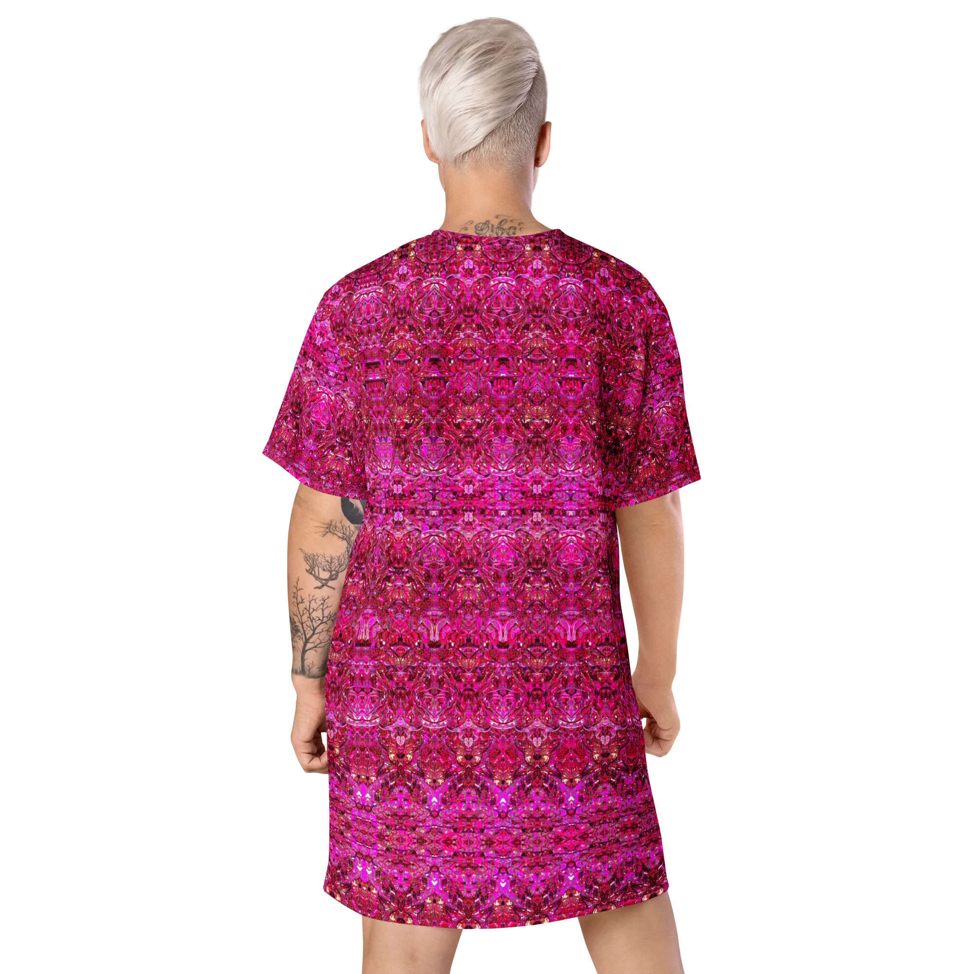 T-Shirt Tunic (Muliebris/Virilis)(Samhain Dream Thaw 13 of 15 Tredecim ex Quindecim & Pink Logo Vertō Supra Infraque) RJSTHW2024 RJS