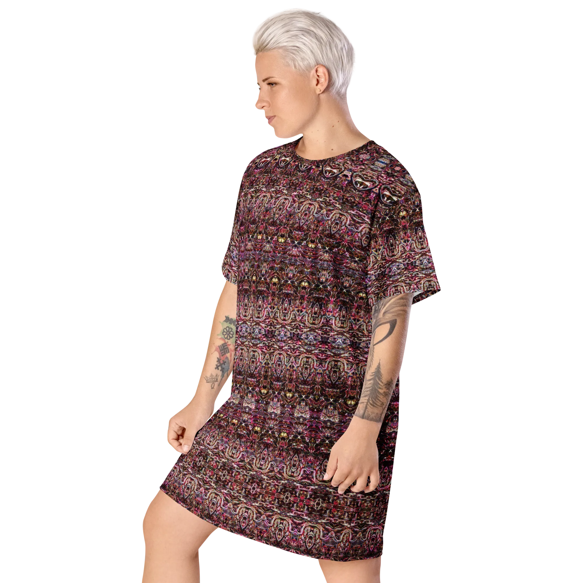 T-Shirt Tunic (Muliebris/Virilis)(Samhain Dream Thaw 14 of 15 Quattuordecim ex Quindecim & Purple Logo) RJSTHW2024 RJS
