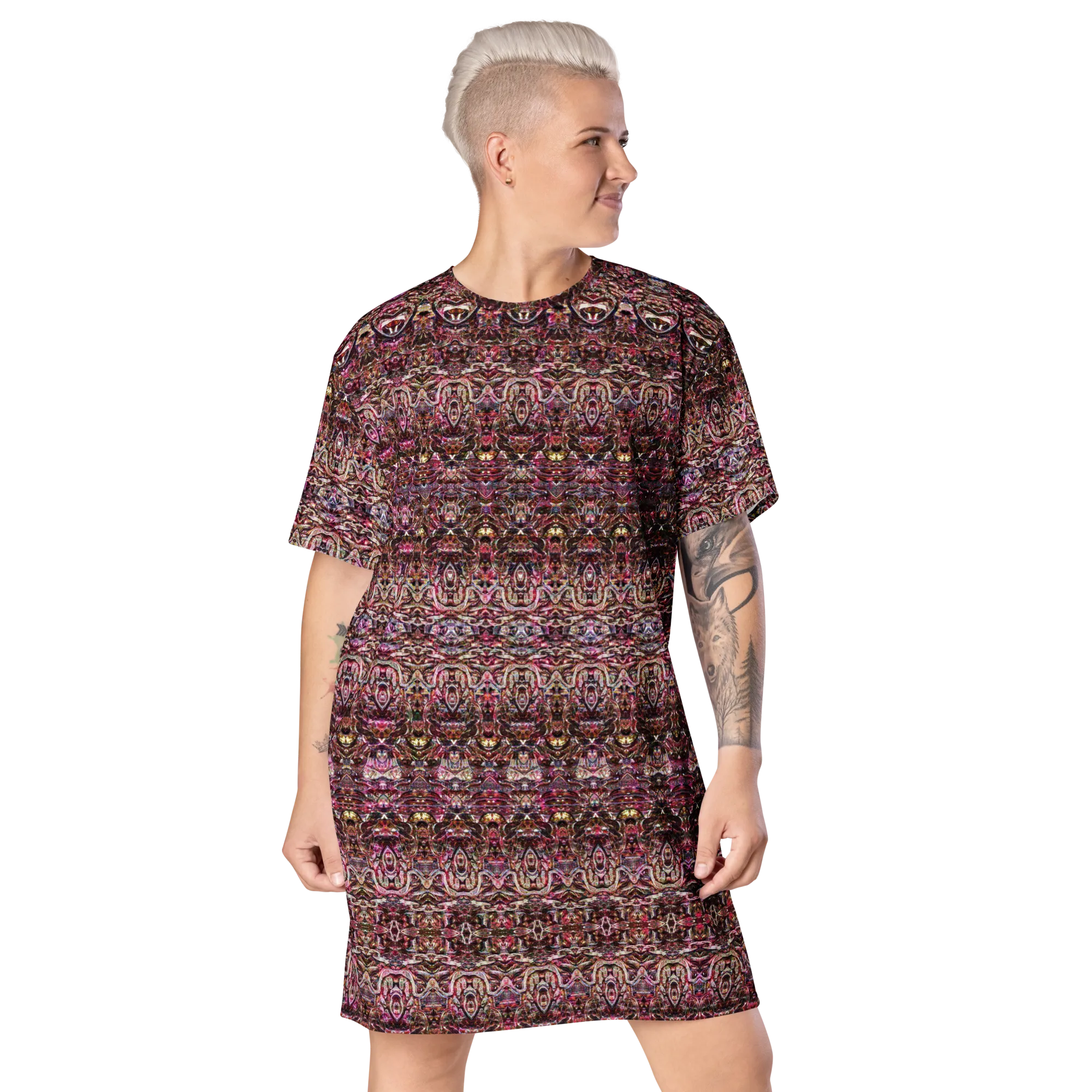 T-Shirt Tunic (Muliebris/Virilis)(Samhain Dream Thaw 14 of 15 Quattuordecim ex Quindecim & Purple Logo) RJSTHW2024 RJS