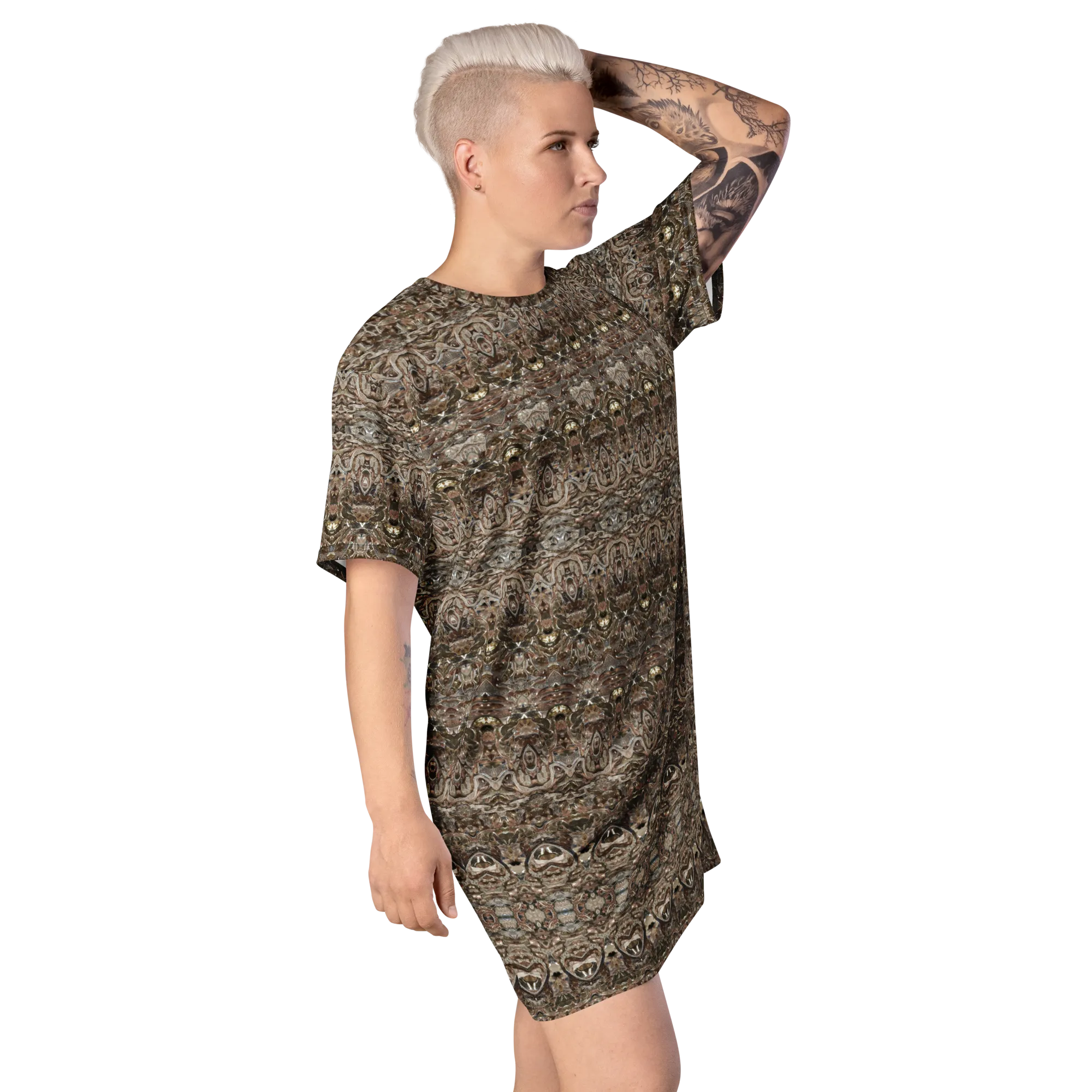 T-Shirt Tunic (Muliebris/Virilis)(Samhain Dream Thaw 14 of 15 Quattuordecim ex Quindecim Vertō Supra Infraque) RJSTHW2024 RJS