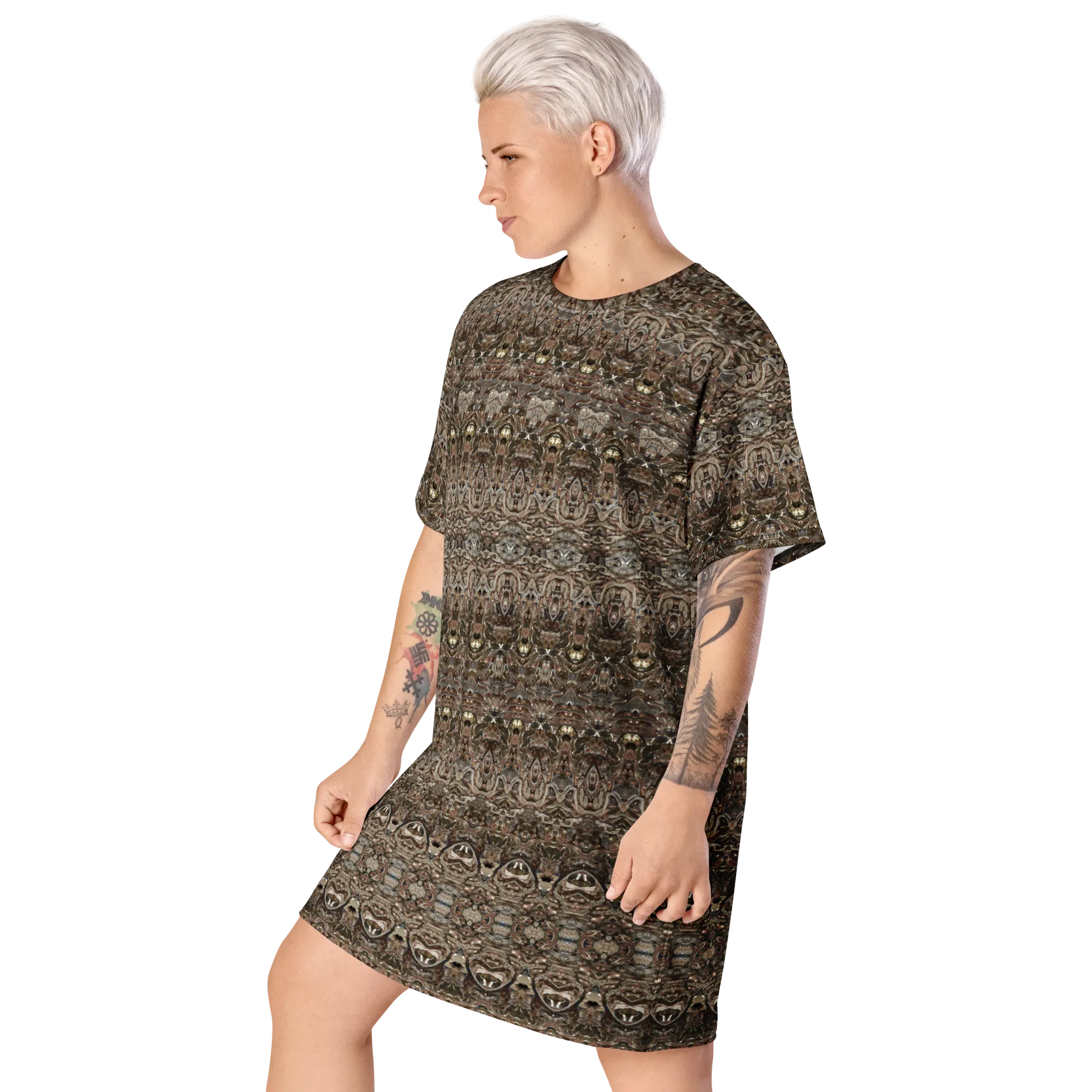 T-Shirt Tunic (Muliebris/Virilis)(Samhain Dream Thaw 14 of 15 Quattuordecim ex Quindecim Vertō Supra Infraque) RJSTHW2024 RJS