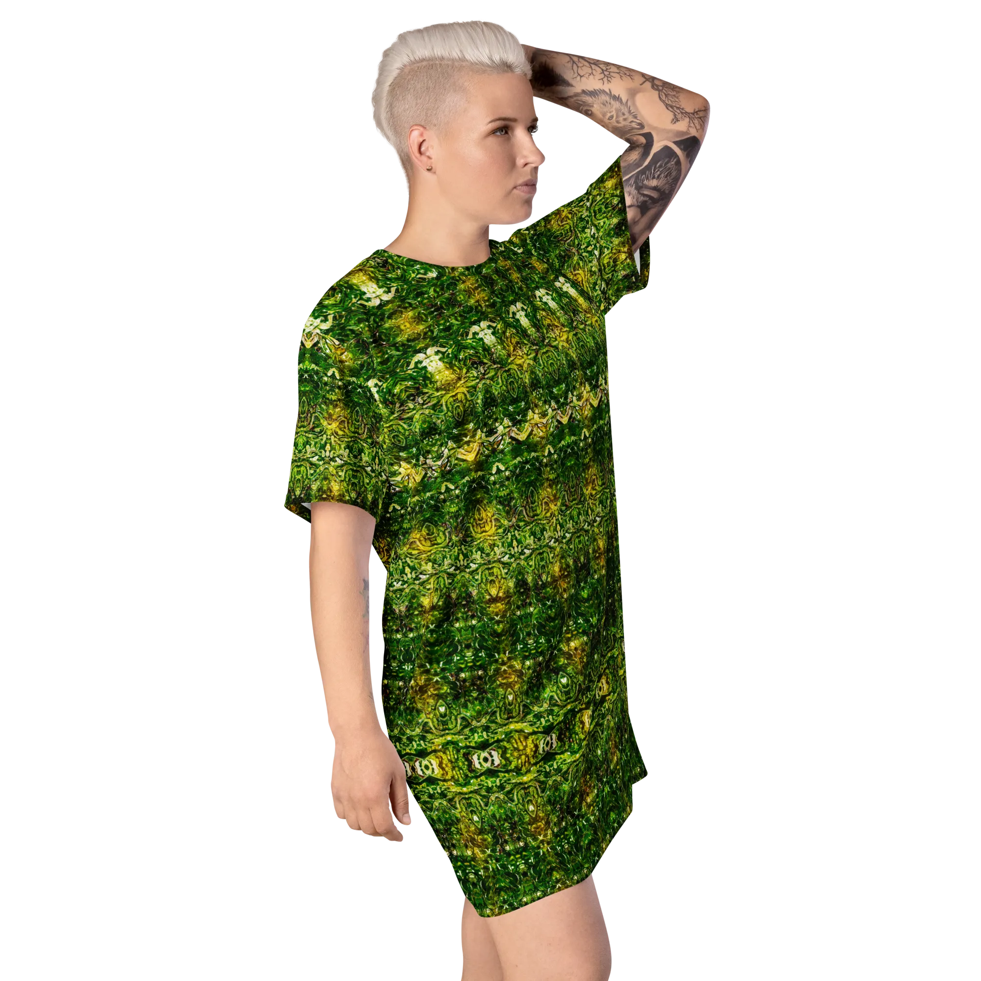 T-Shirt Tunic (Muliebris/Virilis)(Samhain Dreams of Jade 1 of 15 Unus ex Quindecim) RJSTH@Alchemic RJSTHW2024 RJS