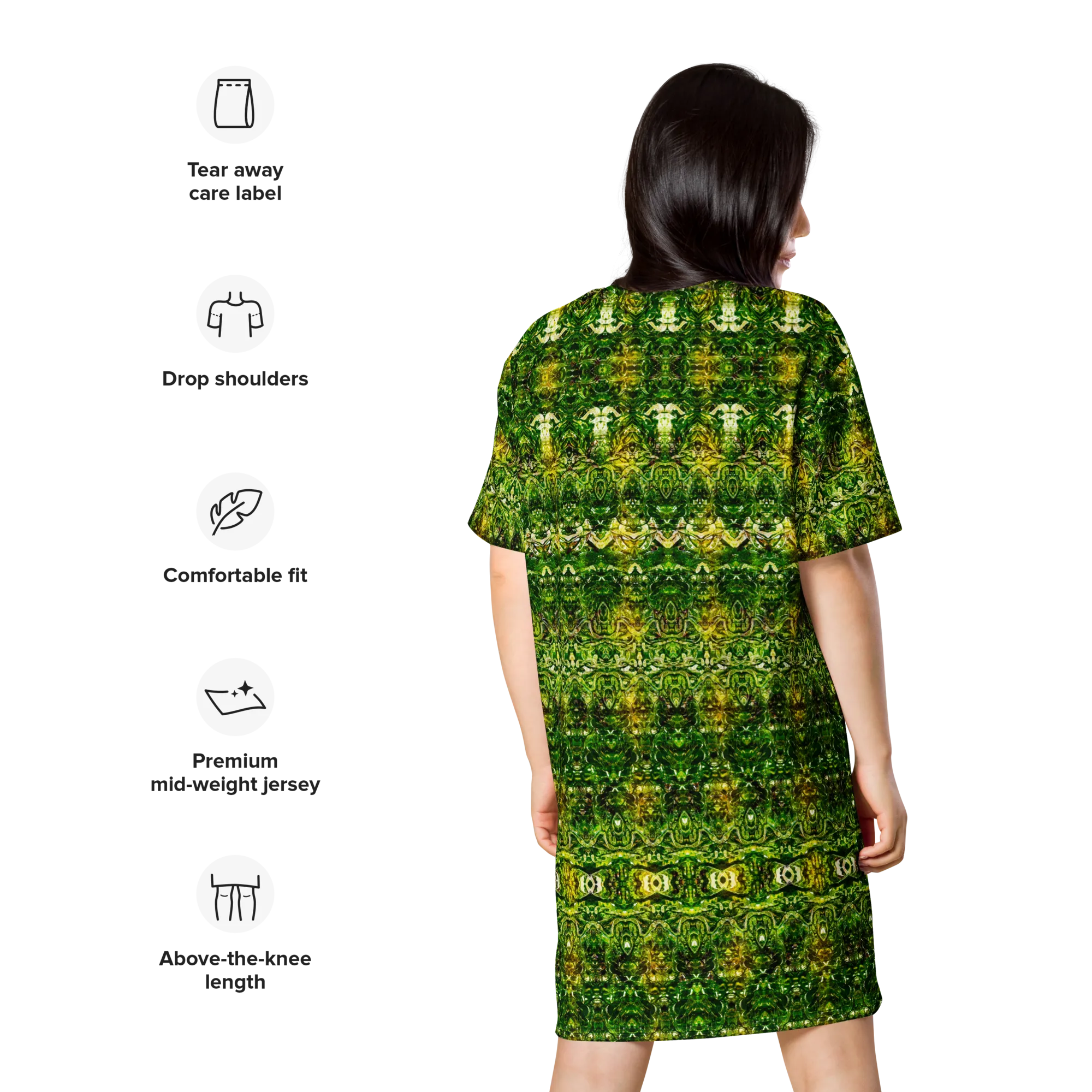 T-Shirt Tunic (Muliebris/Virilis)(Samhain Dreams of Jade 1 of 15 Unus ex Quindecim) RJSTH@Alchemic RJSTHW2024 RJS