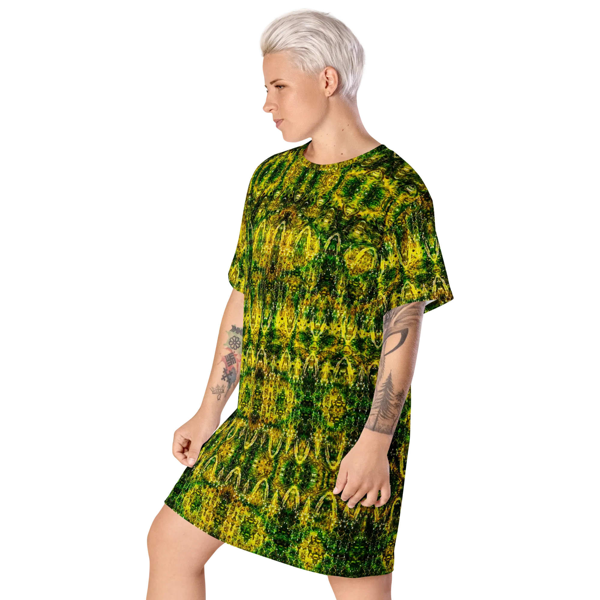 T-Shirt Tunic (Muliebris/Virilis)(Samhain Dreams of Jade 11 of 15 Undecim ex Quindecim) RJSTH@Alchemic RJSTHW2024 RJS