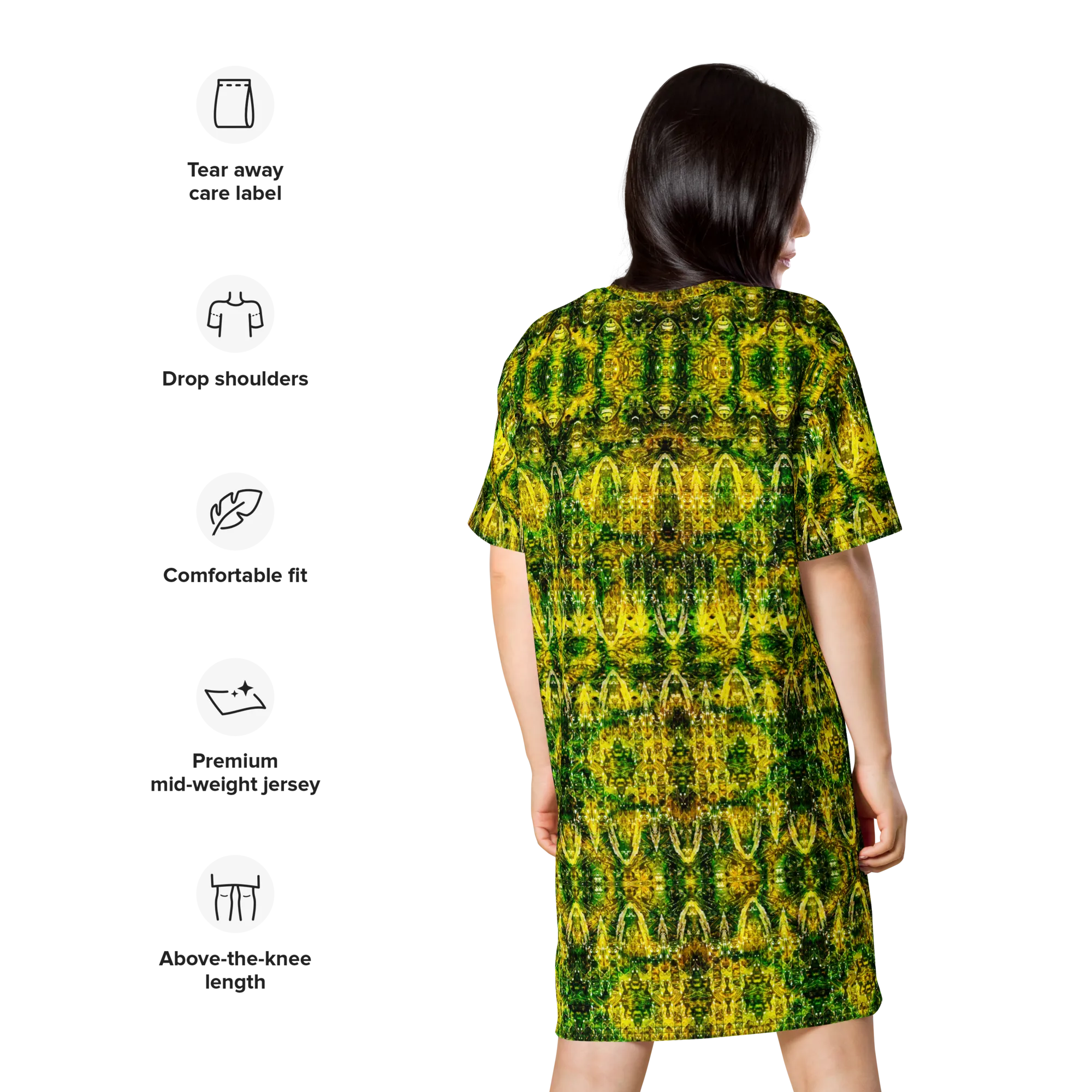 T-Shirt Tunic (Muliebris/Virilis)(Samhain Dreams of Jade 11 of 15 Undecim ex Quindecim) RJSTH@Alchemic RJSTHW2024 RJS