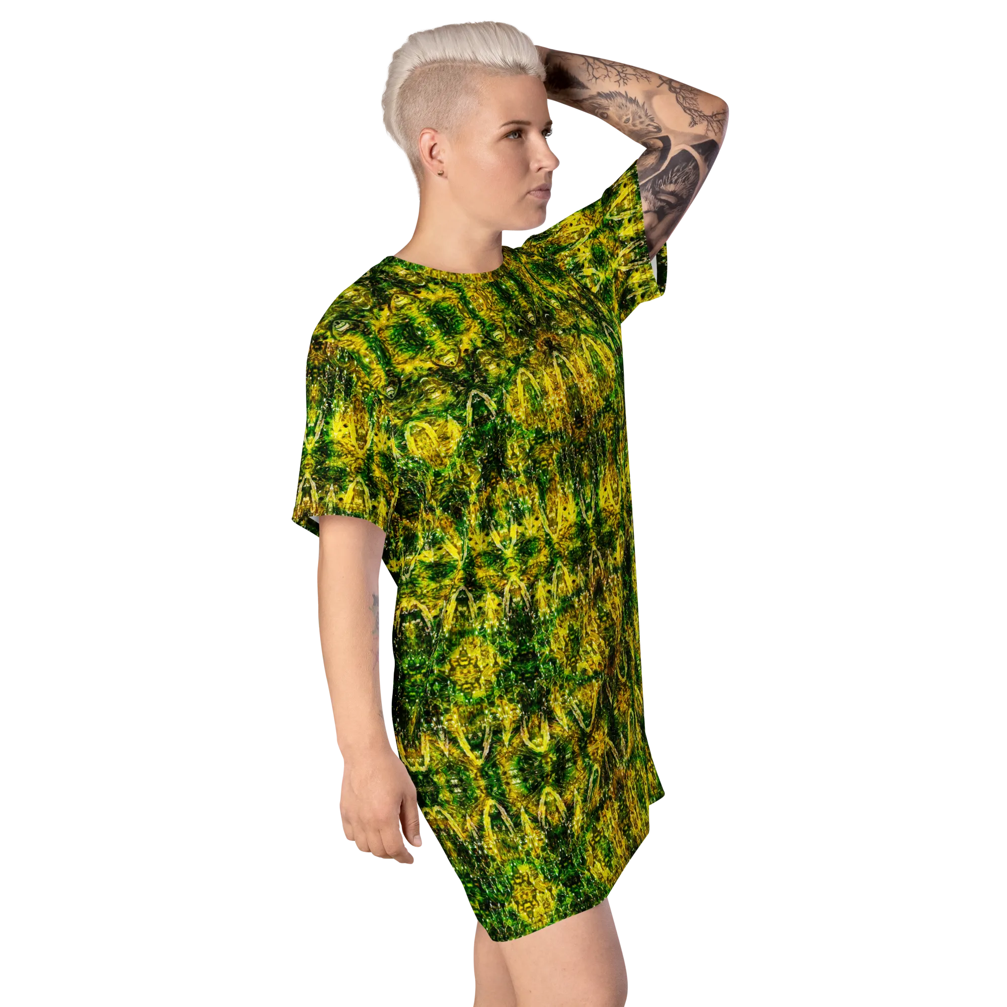 T-Shirt Tunic (Muliebris/Virilis)(Samhain Dreams of Jade 11 of 15 Undecim ex Quindecim) RJSTH@Alchemic RJSTHW2024 RJS