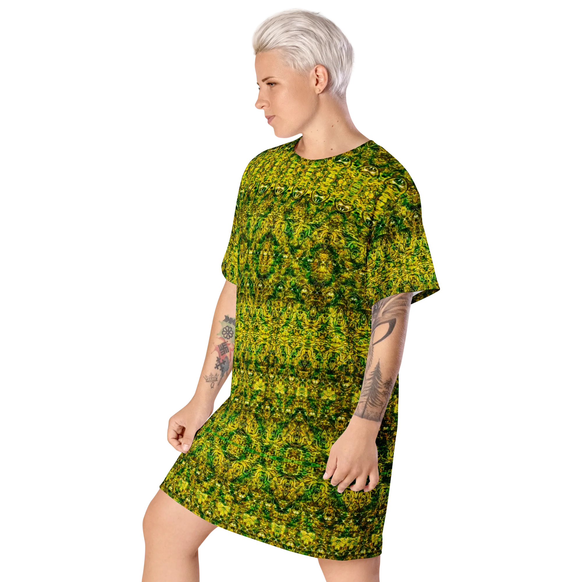 T-Shirt Tunic (Muliebris/Virilis)(Samhain Dreams of Jade 14 of 15 Quattuordecim ex Quindecim) RJSTH@Alchemic RJSTHW2024 RJS